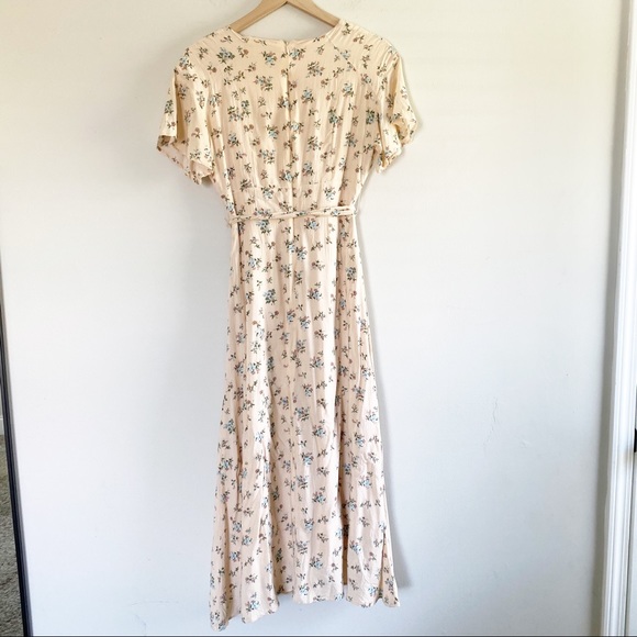Roolee Floral Maxi Dress Size Small - Picture 2 of 6